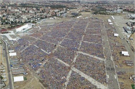 Aeródromo de Cuatro Vientos durante la JMJ 2011