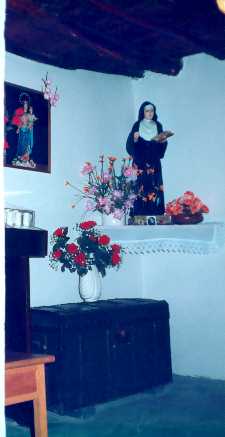 Interior de la casa natal de Sor Eusebia Palomino