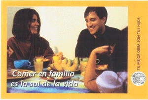 comer en familia