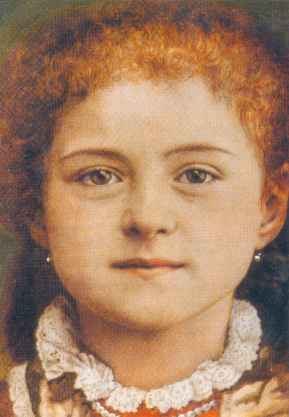 Teresita de niña